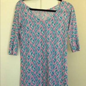 Lilly pulitzer Eliza dress coverup Little Tipsy xs